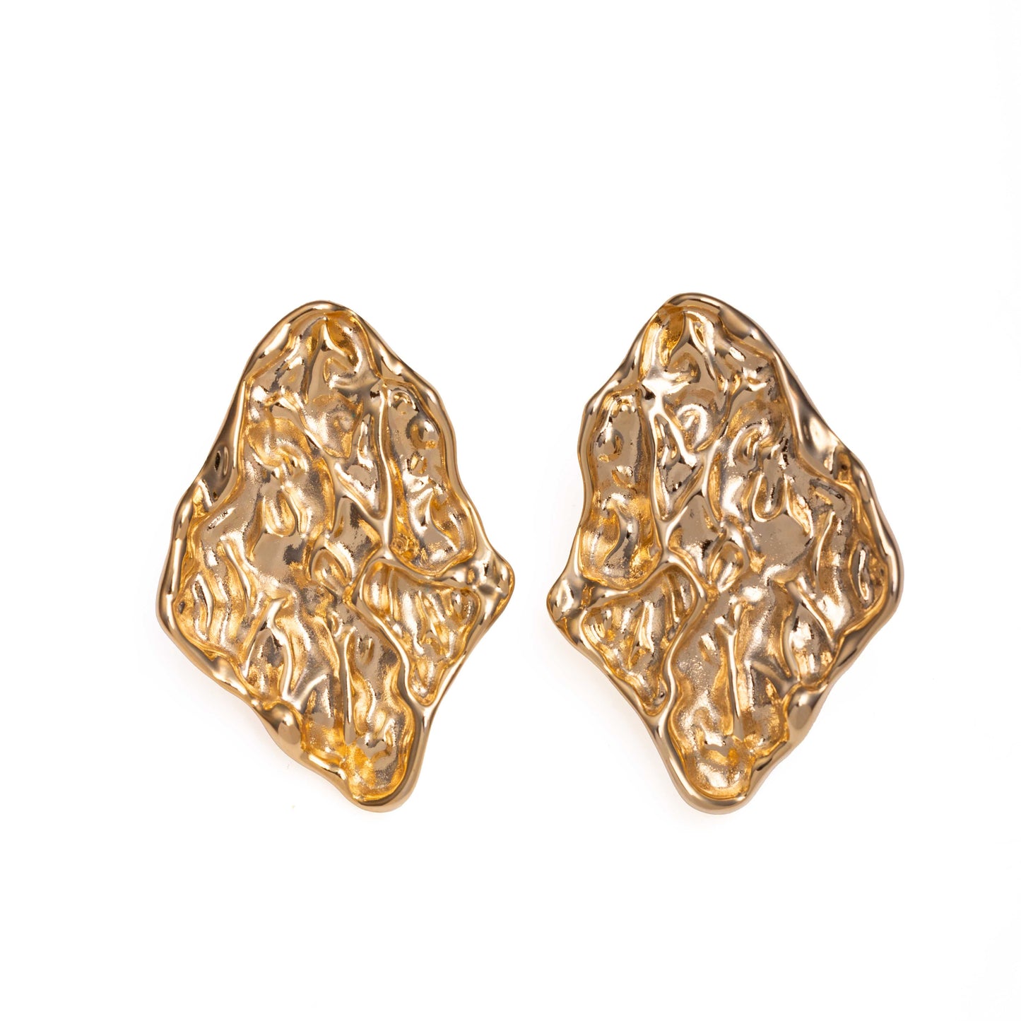 18KT GOLD PLATED VINTAGE STUD - ANNE