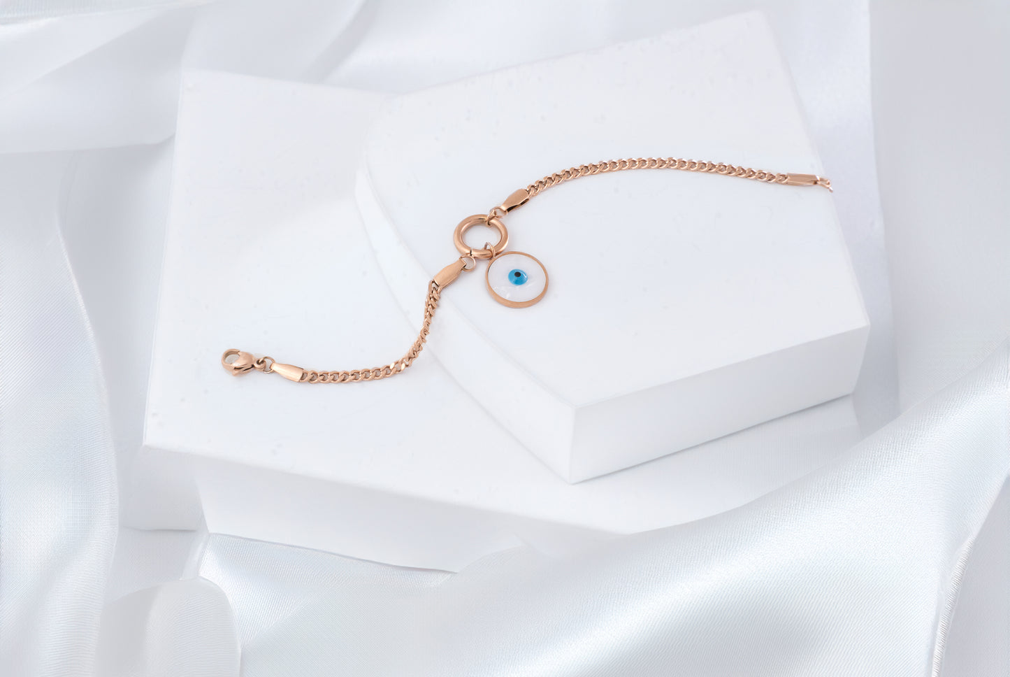 HANGING EVIL EYE BRACELET