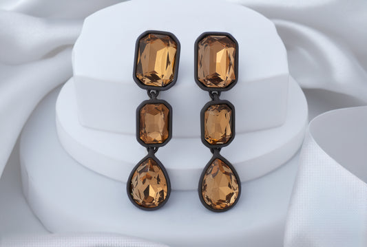ELEMENTAL AMBER EARRINGS