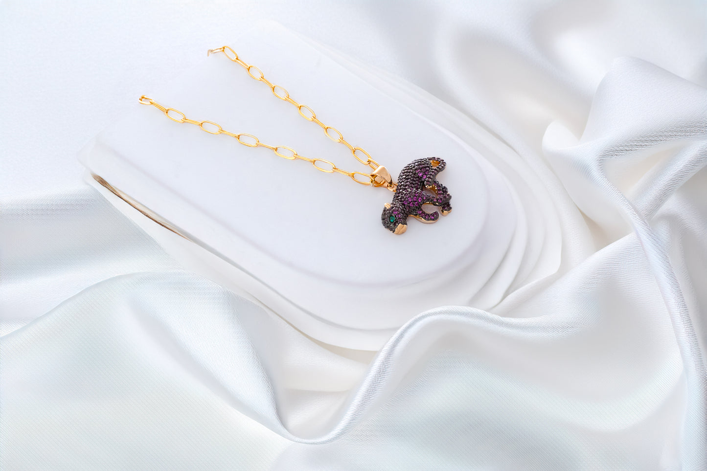 WILD JAGUAR PENDANT
