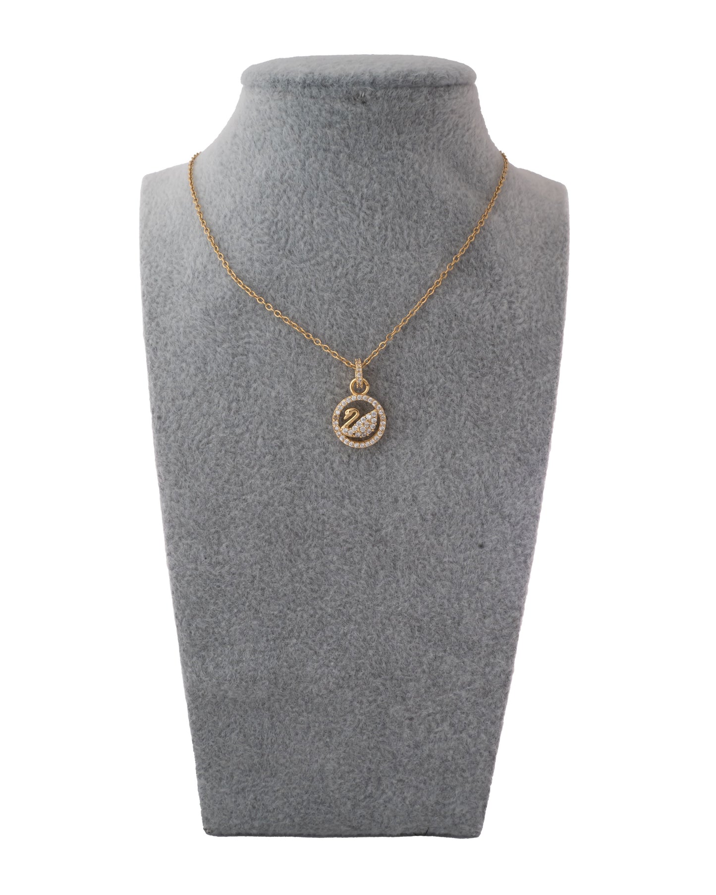 GOLD SWAN PENDANT