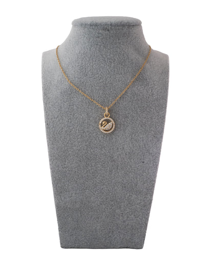 GOLD SWAN PENDANT
