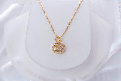 GOLD SWAN PENDANT