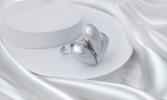 SILVER PAW RING