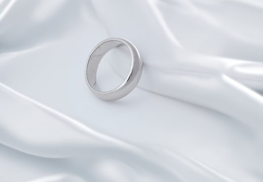 SILVER PROMISE RING